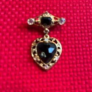 1928 Black and Gold Brooch